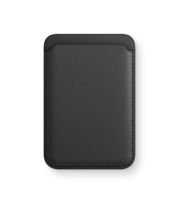 w-accessories-product-14-2 iPhone Leather Wallet Black - 图片 1