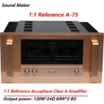 Sound Maker-1:1 Reference Accuphase A-75 High-end Pure Class A HIFI Amplifier, 120W*2 (4Ω) Home Power Amplifier&luxury Design