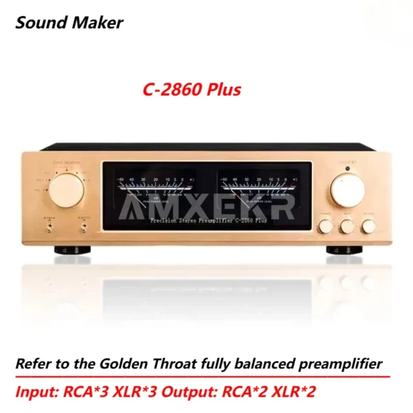 Sound Maker Reference Accuphase Throat C-2860 Plus Fully Balanced Preamplifier HiFi Fever Preamplifier